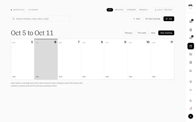 Calendar