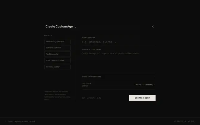 Configure an agent