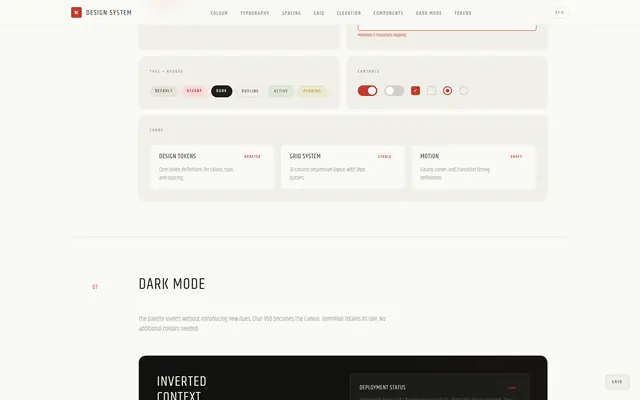 Design system · part 7