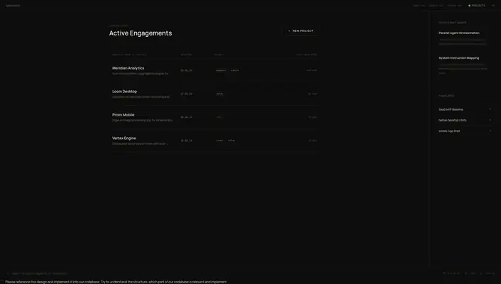 Projects · screenshot
