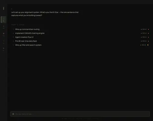 ARK Flow · setting a north star