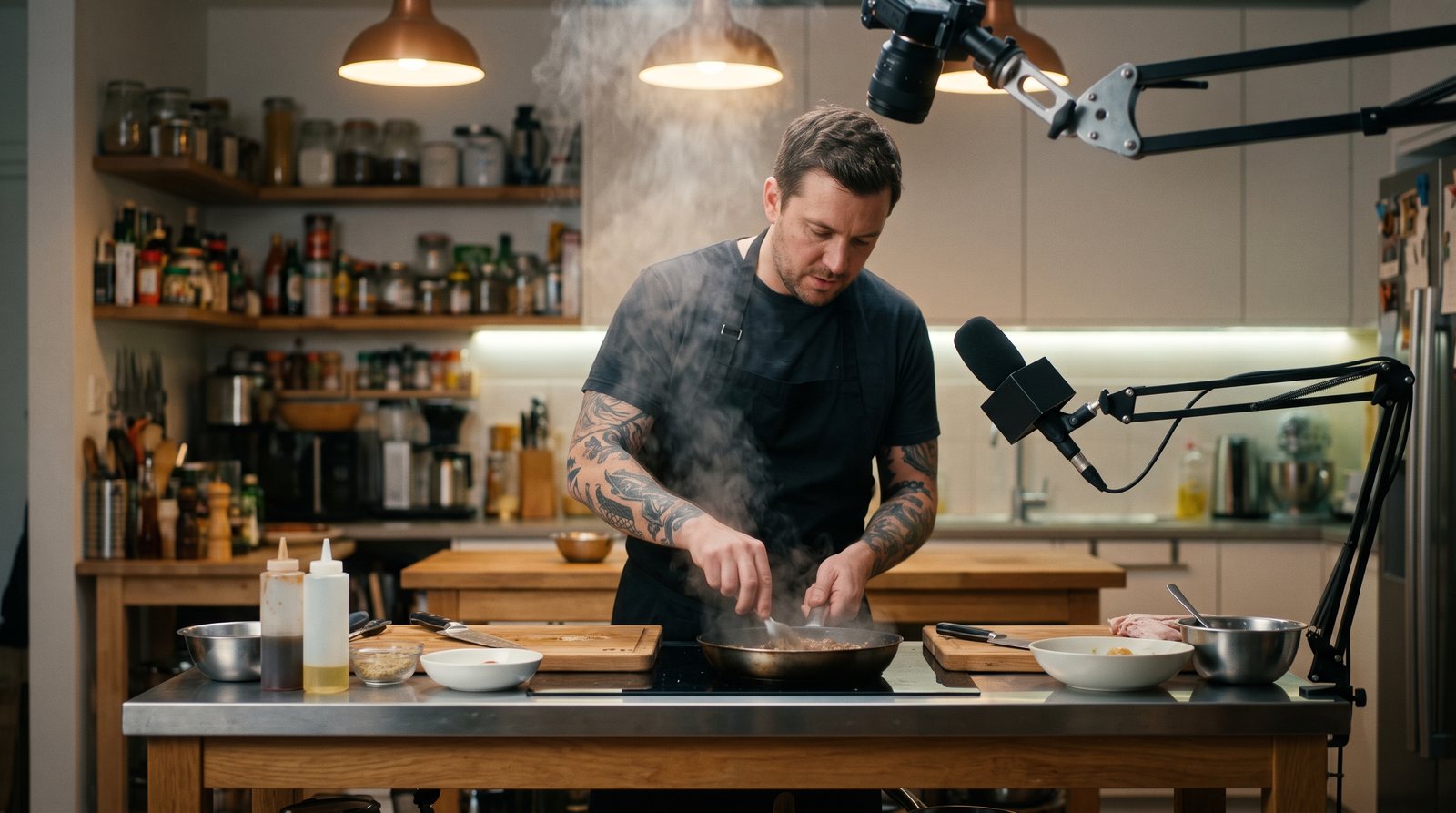 The cooking streamer