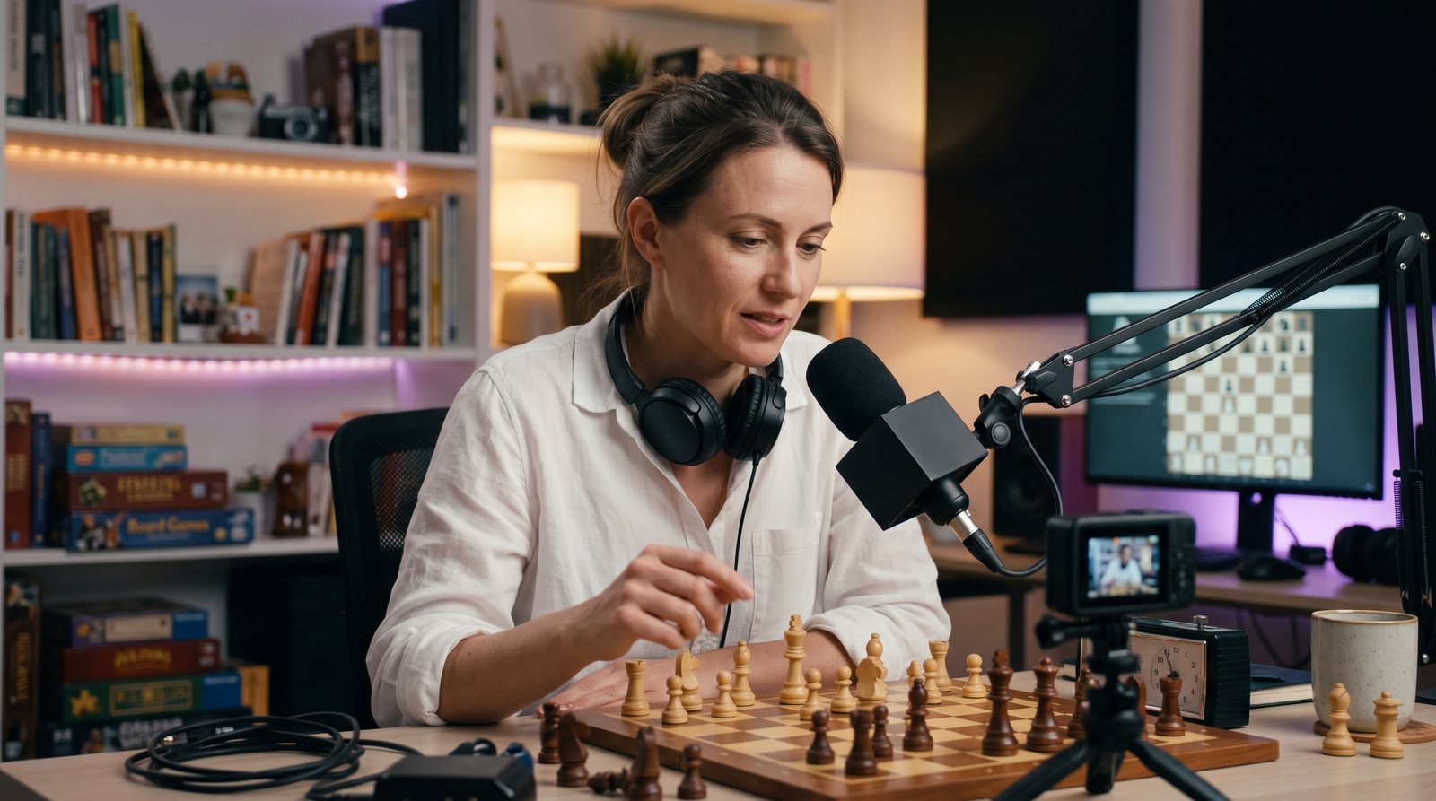 The chess streamer
